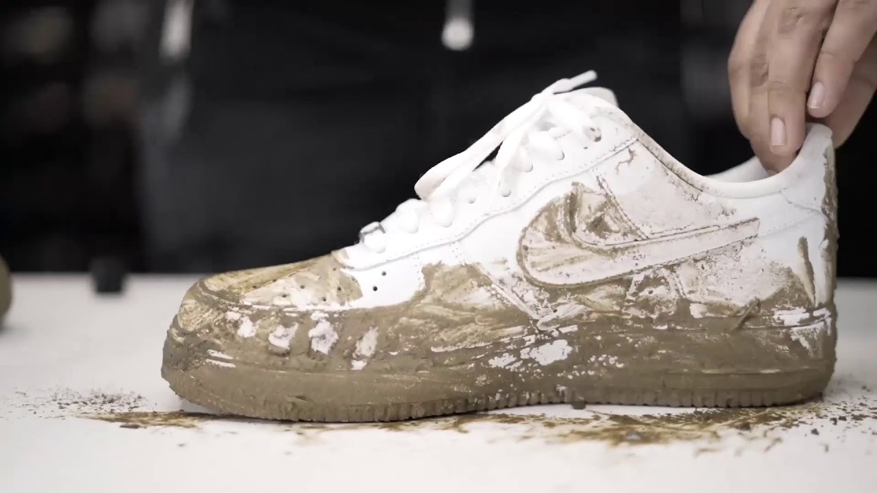 how to clean white shoes air force 1