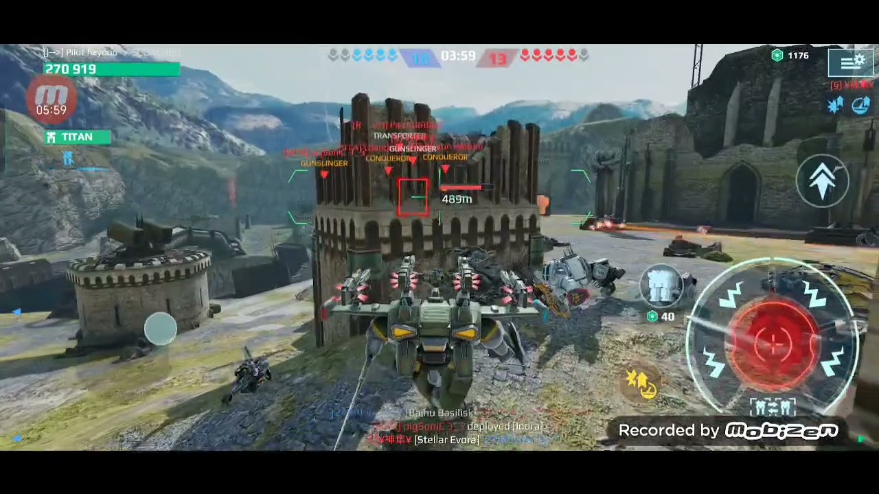 WR ROBOTS Gameplay (Kaji Shielded, Sword, Ox Minos Evora) #warrobotspixonic #warrobots #kaji #minos 