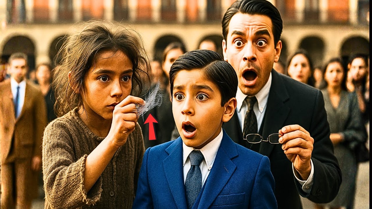 EL HIJO DEL MILLONARIO ERA CIEGO… HASTA QUE UNA NIÑA LE QUITÓ ALGO DE LOS OJOS Y DEJÓ A TODOS EN...