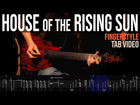 HOUSE OF THE RISING SUN • Guitar Tab-Sync Video