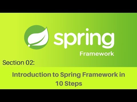 Spring framework Tutorial