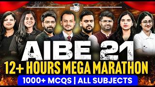 AIBE 21 Marathon: 12  Hours Non-Stop Full Syllabus Revision! ⚖️ | StudyIQ Judiciary