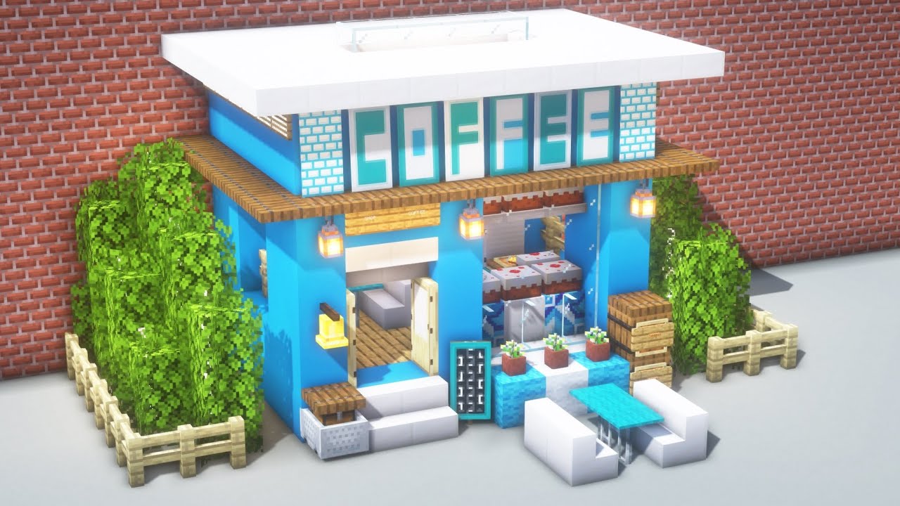 Minecraft Restaurant Blauwdrukken Minecraft In De Marine Haven ⋆