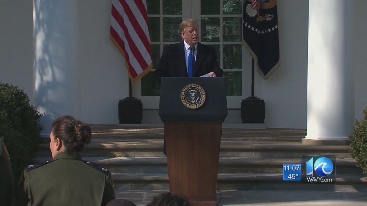 Virginia joins 15 other states suing Trump over national emergency