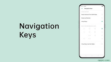 How To customize Navigation Keys on your OPPO phone