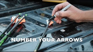 Improve Archery Shooting Accuracy By Numbering Arrows
