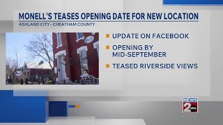 Monell's teases opening date for new location in Ashland City