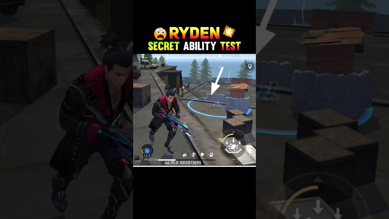 Secret Ryden Character Ability Test 😱 