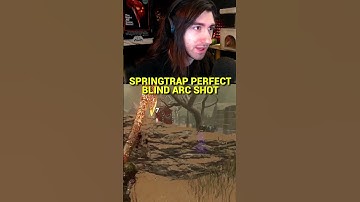 Springtrap Perfect Blind Arc Shot | #deadbydaylight #dbd #springtrap #fnaf #snipe #shots #dbdclips