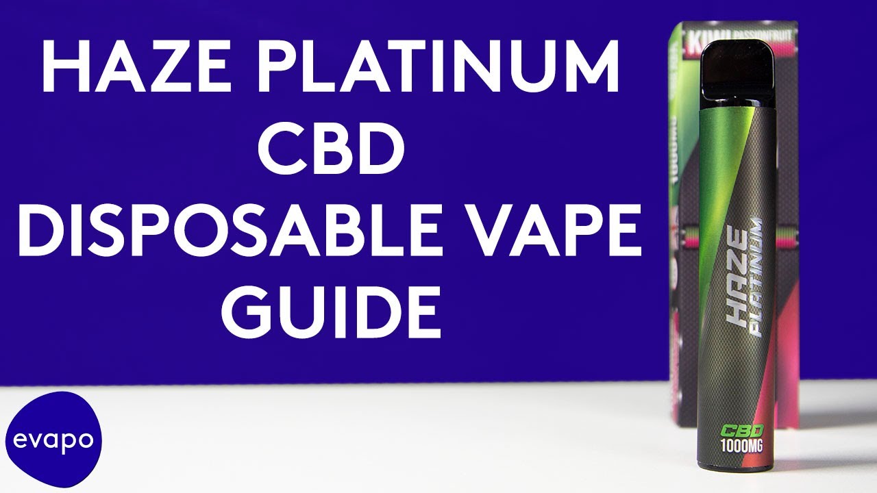 Haze Platinum CBD Disposable Vape Guide