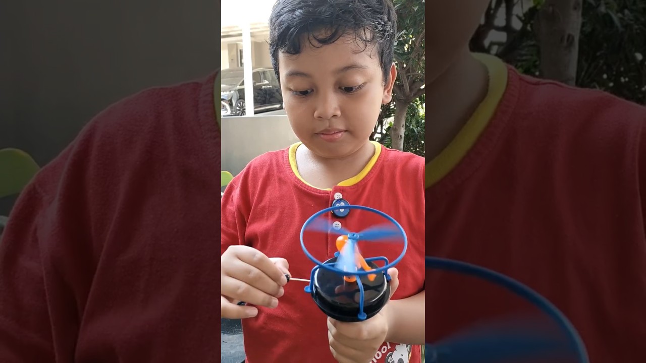 Reihan Punya Permen Helikopter Viral Bisa Terbang