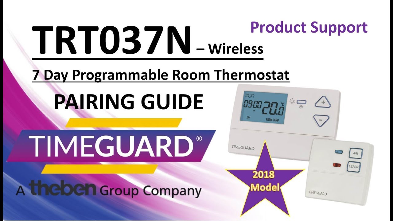Timeguard TRT037N Pairing Guide - YouTube