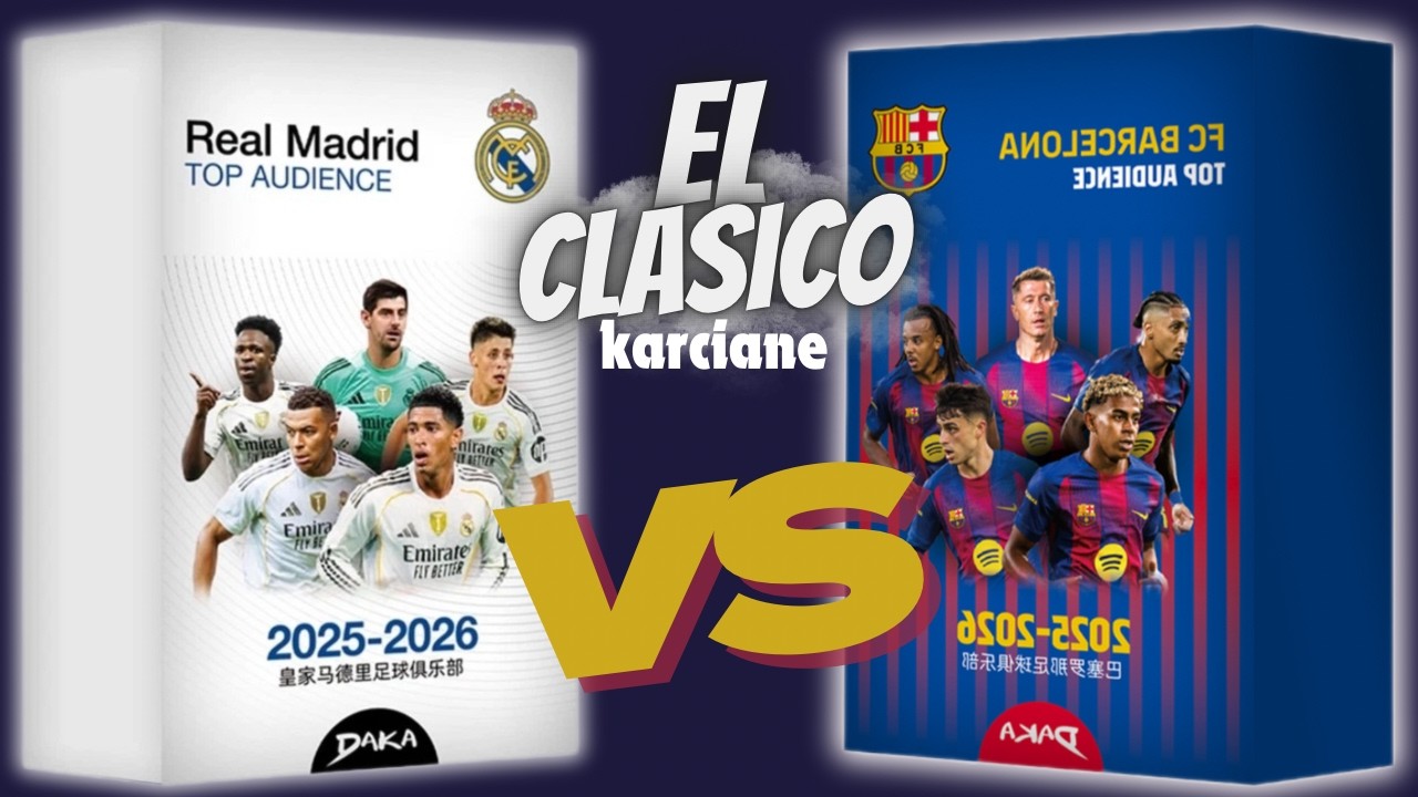 OPENING! 😱 DAKA top audience Real Madryt / FC Barcelona 25-26! ⭐️