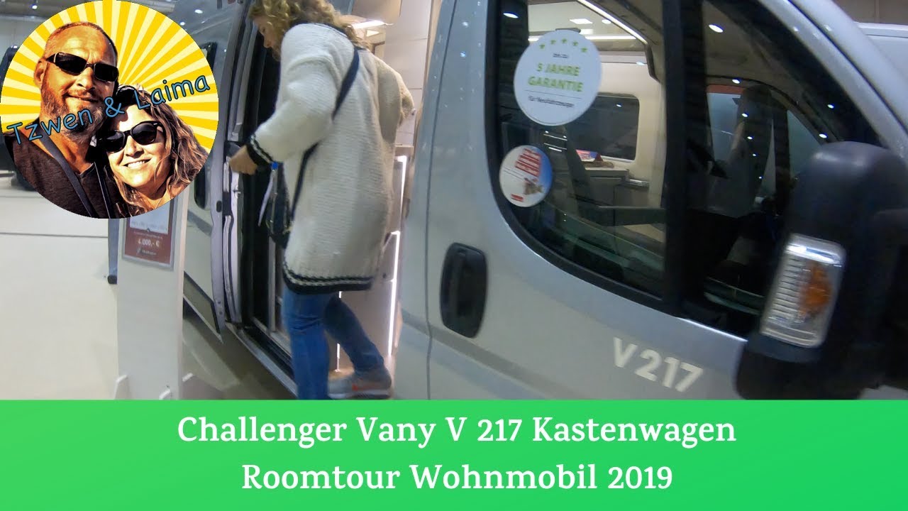 Challenger Vany V217 Kastenwagen van 2019 Roomtour 