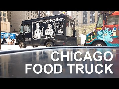 CHICAGO FOOD TRUCK BRUGES BROS | vlog 125