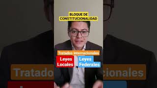 JERARQUÍA Y BLOQUE DE CONSTITUCIONALIDAD #derecho