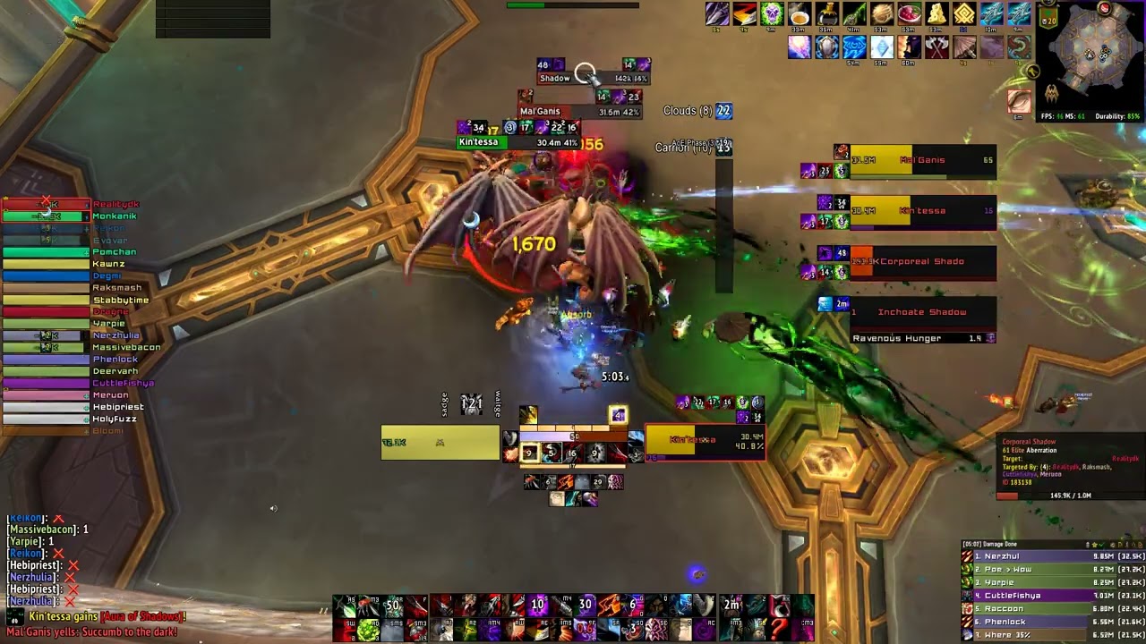 Never vs. Lords of Dread Mythic (sub rogue pov)