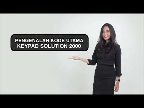 Pengenalan Kode Utama Keypad Alarm Bosch Solution 2000 #alarmsystems