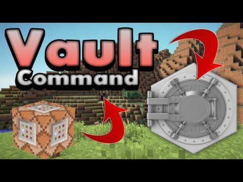 Minecraft Bedrock Edition Vault Command Block Tutorial Creation