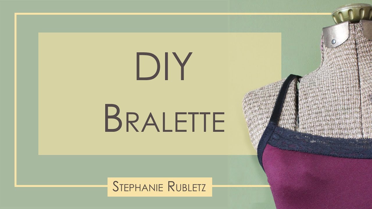 DIY Bralette : Link to Free Pattern