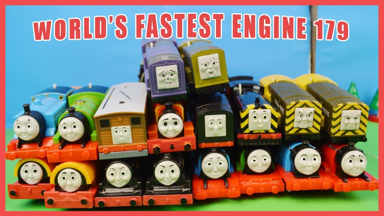 18x World's Fastest Engine 179: THOMAS AND FRIENDS Toy Trains