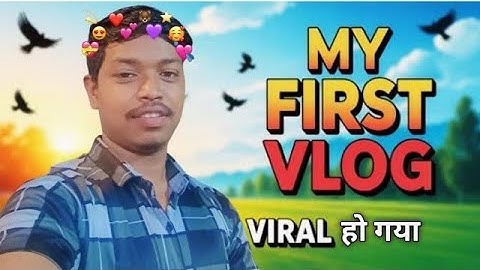 🙋😀My first vlog #myfirstvlog 