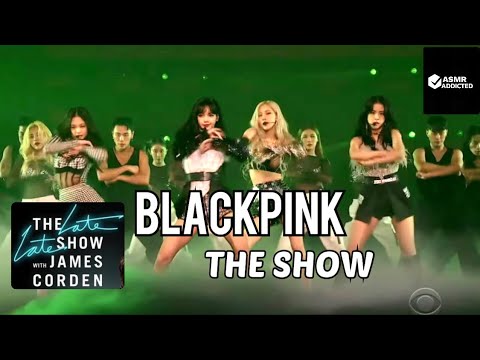 BLACKPINK Pretty Savage The Late Late Show with james corden 281202 blackpink fans edit