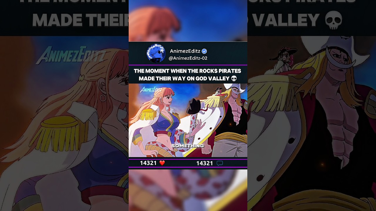 「 Rocks Pirates Landed On The God Valley 」| Onepiece