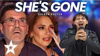 Got Talent Global Simon Cowell Crying Americano Boy Makes Everyone Cry Through the Song She's Gone