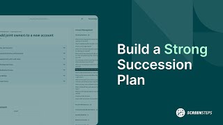 How Screensteps Can Help With Succession Planning
