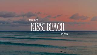 NISSI BEACH CYPRUS BEACH WALK 4K