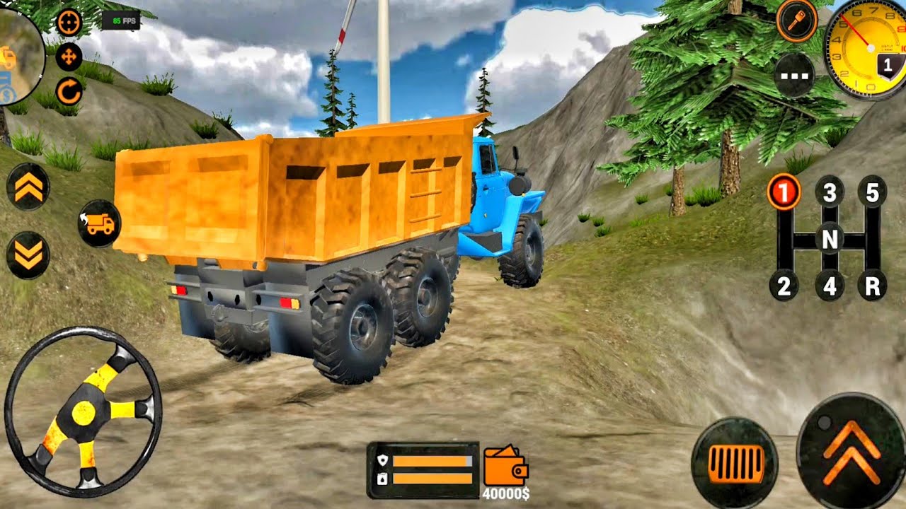 Backhoe Loader JCB Simulator Gameplay - Indian Vehicles Truck JCB Driving - Android Gameplay