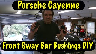 Porsche Cayenne 958 92A Front Sway Bar Bushings DIY