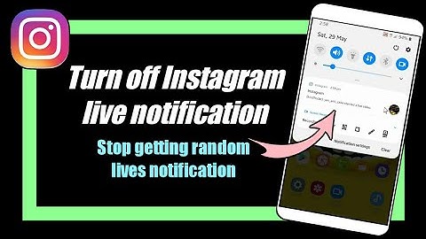 How to Turn Off Instagram Live Notifications