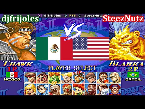 Super Street Fighter II X: Grand Master Challenge - djfrijoles vs SteezNutz FT5