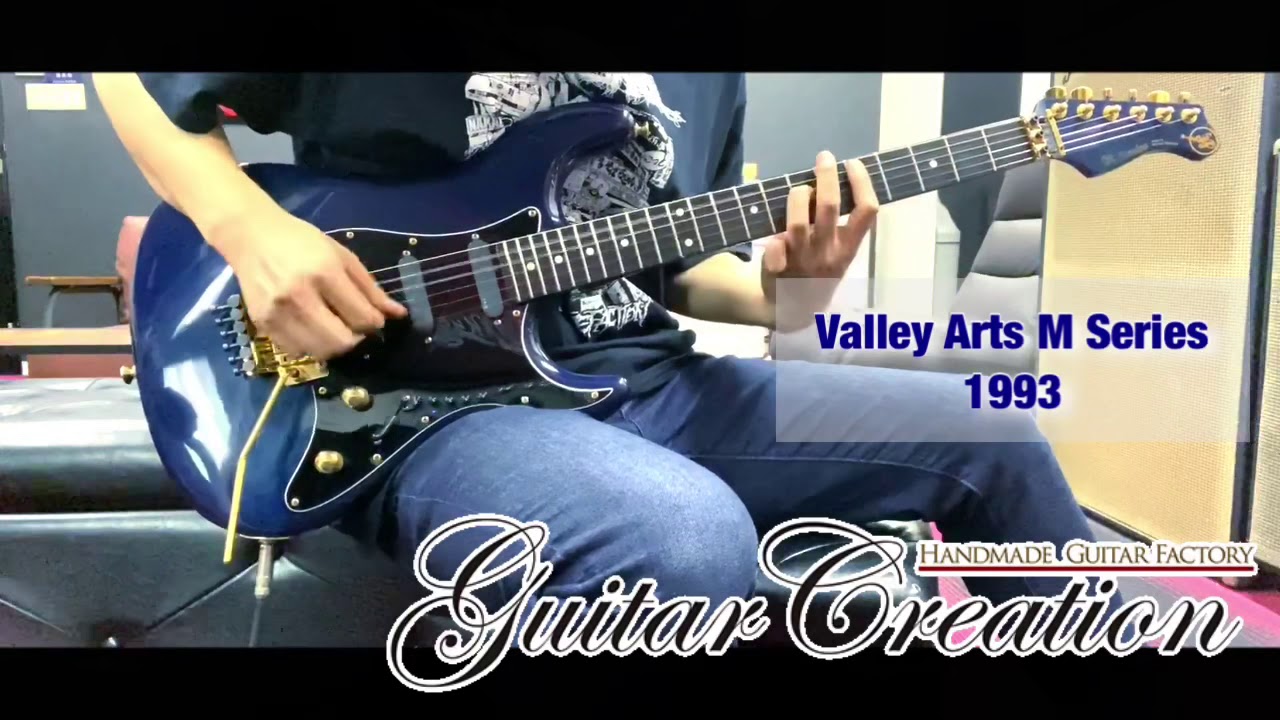 VALLEY ARTS M Series 1993年製【SEE-THROUGH BLUE】designed by Michael McGuire  4.0kg