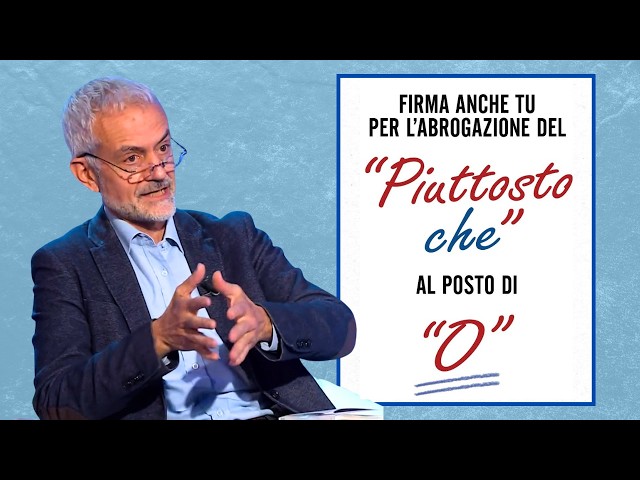 Perché molti usano male "piuttosto che"