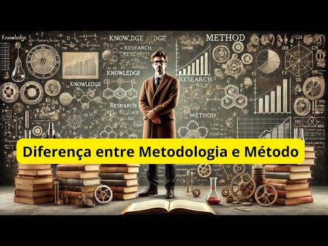 Vídeo: Diferença Entre Métodos De Pesquisa E Metodologia De Pesquisa