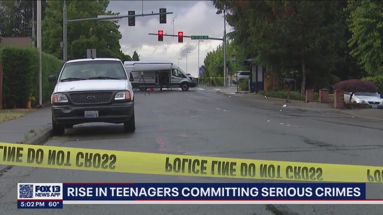 Rise in teens committing serious crimes | FOX 13 Seattle - YouTube