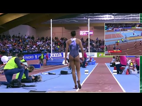 Womens Triple jump  IAAF World Indoor Tour Meeting Madrid 1080p