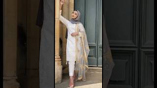 Salwar Suit With Matching Hijab Style