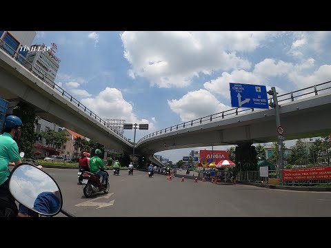 Video Đường phố Sài Gòn hướng vào sân bay Tân Sơn Nhất thế... - youtube