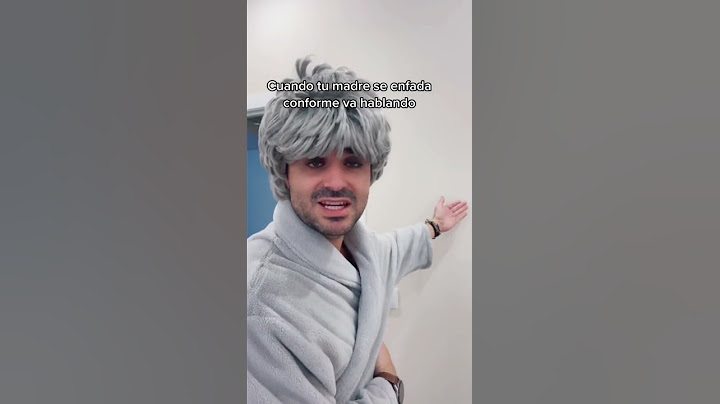 Cuando tu madre se enfada conforme va hablando