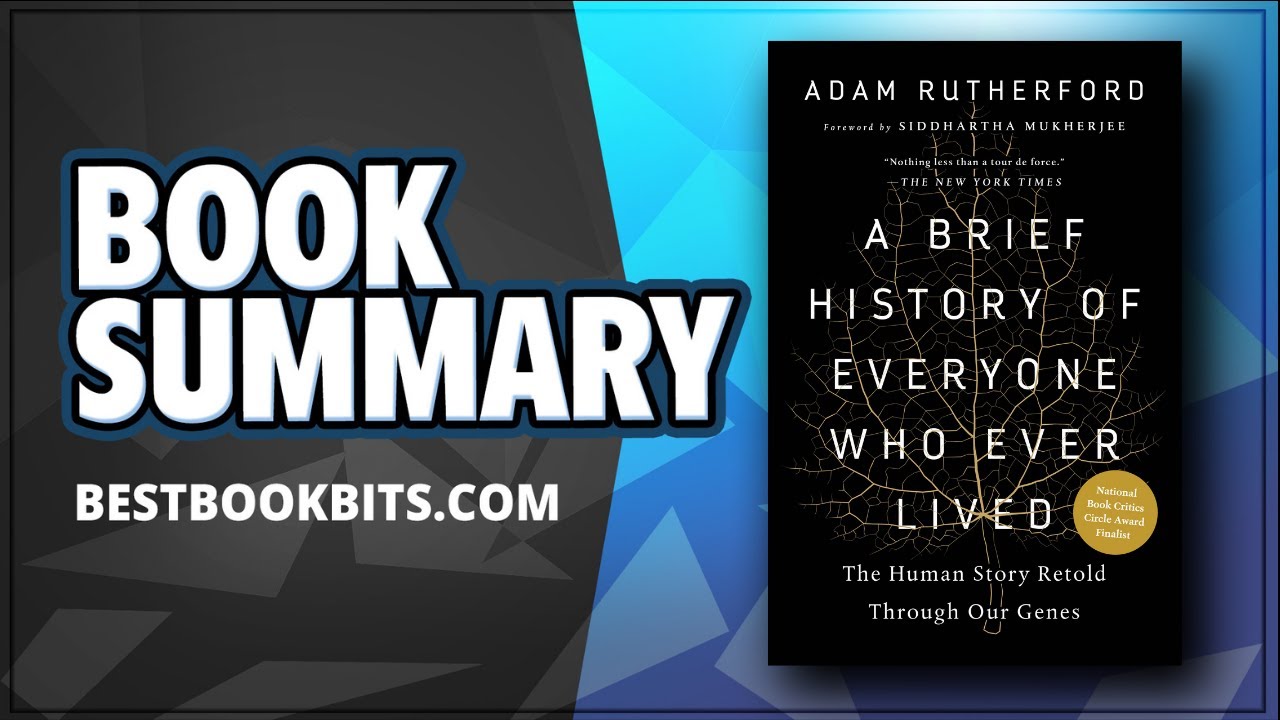 A Brief History of Everyone Who Ever Lived | Adam Rutherford | Book ...