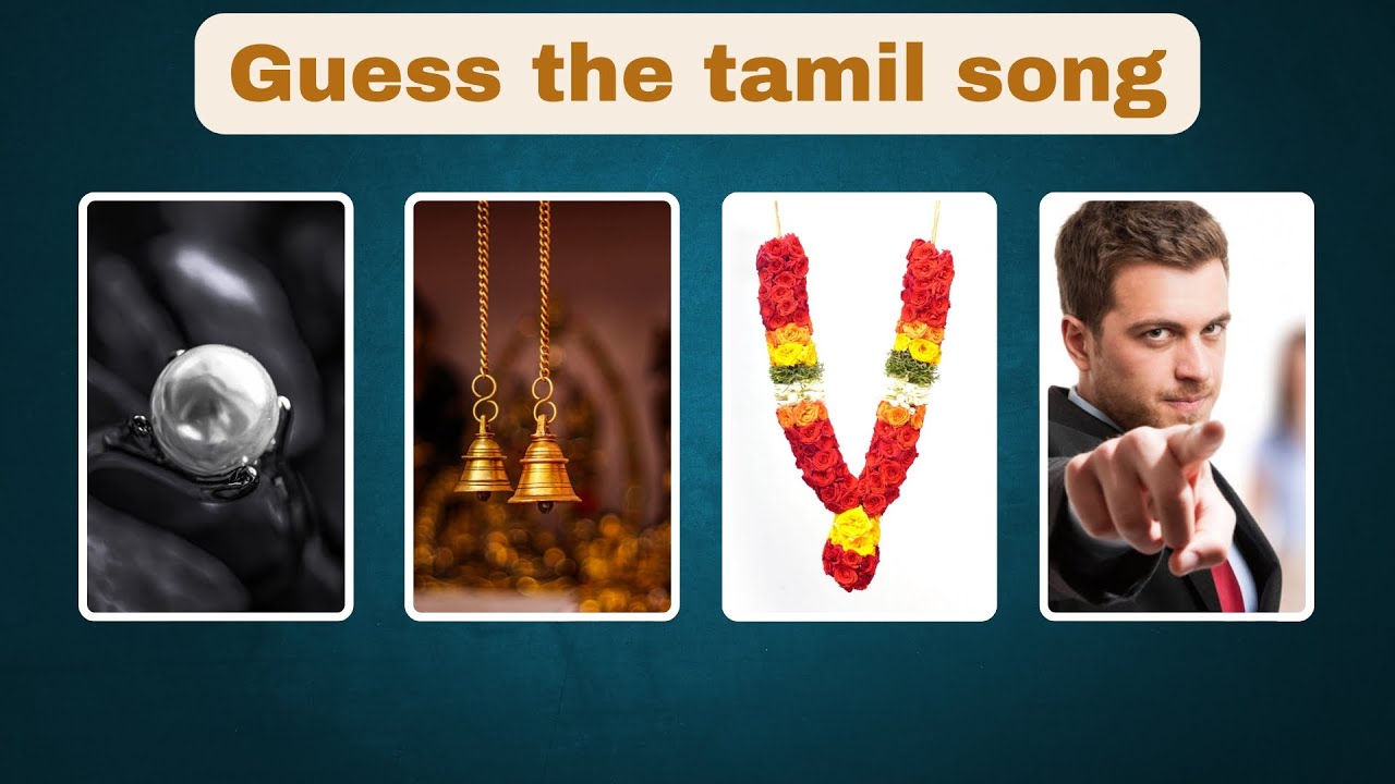 Guess the new song in tamil | Connection game in tamil | Bioscope game ...