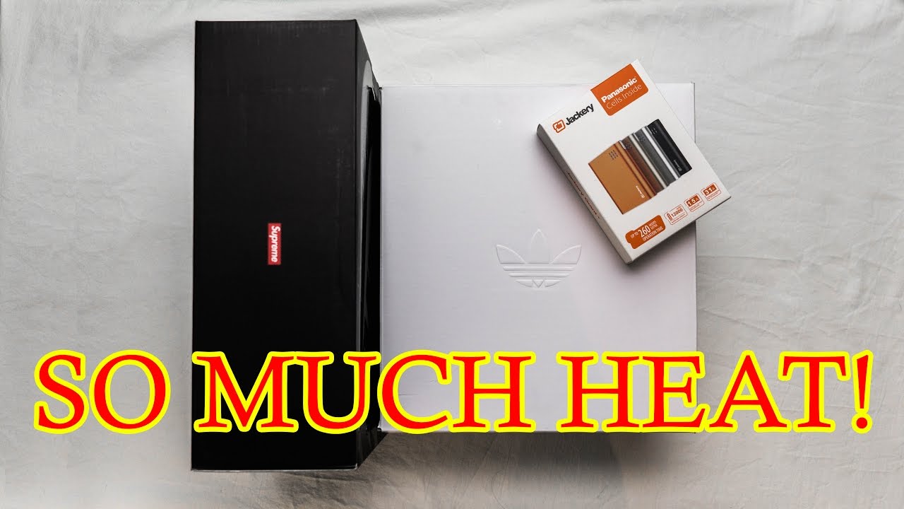 [LPU] NIKE X SUPREME + ADIDAS X AW BOOST COLLAB HYPE PICKUPS + TECH PICKUP & UNBOXING