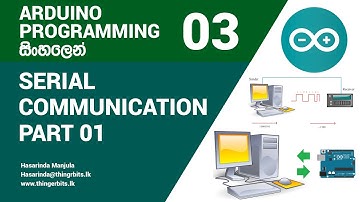 Arduino Programming Sinhala Tutorial 03 - Serial Communication Part 01