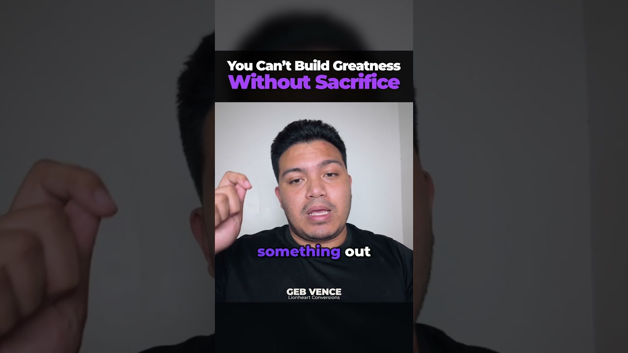 You Can’t Build Purpose Without Pain