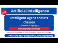intelligent agent in ai | sppu ai unit 1