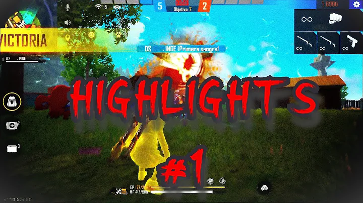 HIGHLIGHTS #1 | FREE FIRE | 4VS4 | 1VS1 | DON INGE